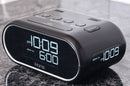 iHome Alarm Clock - HiH35 - Triple Display Alarm Clock with Dual USB Charging