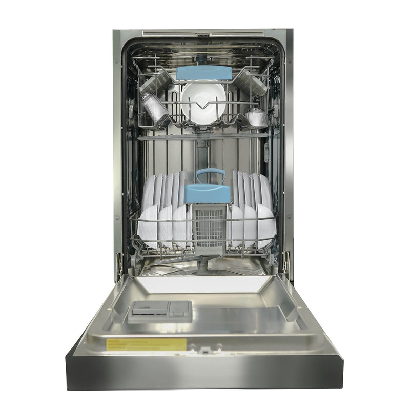 Danby DDW18D1ESS - 18″ Wide Built-in Dishwasher in Stainless Steel