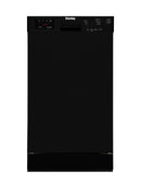 Danby DDW18D1EB - 18″ Wide Built-in Dishwasher in Black