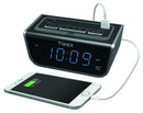 Timex Alarm Clock - T262 - Bedside LED Alarm Clock with Dual USB Charging
