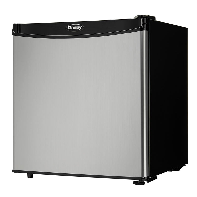Danby DAR016A1BSLDB - 1.6 cu. ft. Compact Fridge in Stainless Steel Look