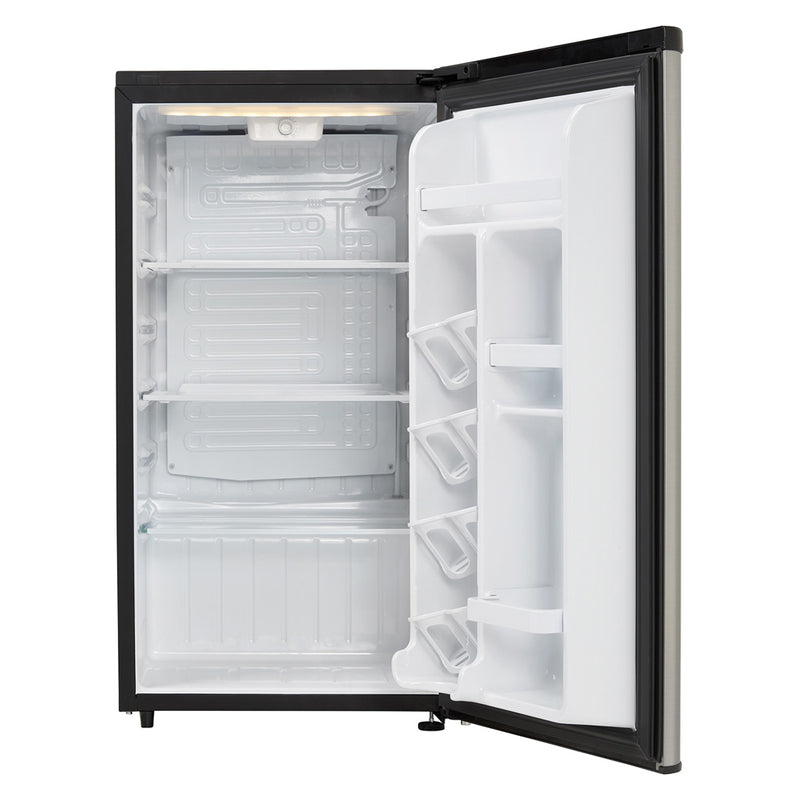 Danby DAR033A6BSLDB - 3.3 cu. ft. Compact Fridge in Stainless Steel Look